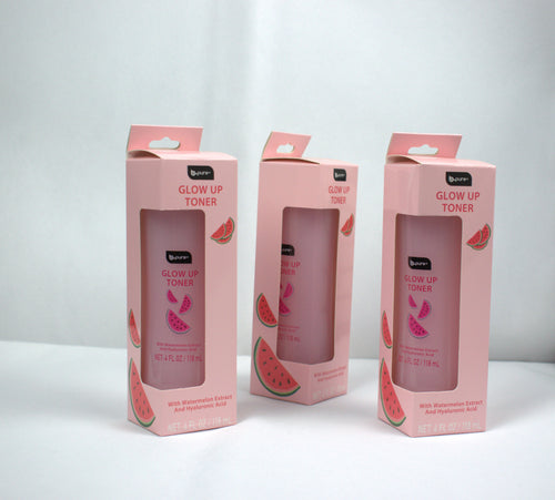 b•pure “Glow Up” Watermelon Toner w/ Hyaluronic Acid 4fl oz/ 118ml (Pack of 3)