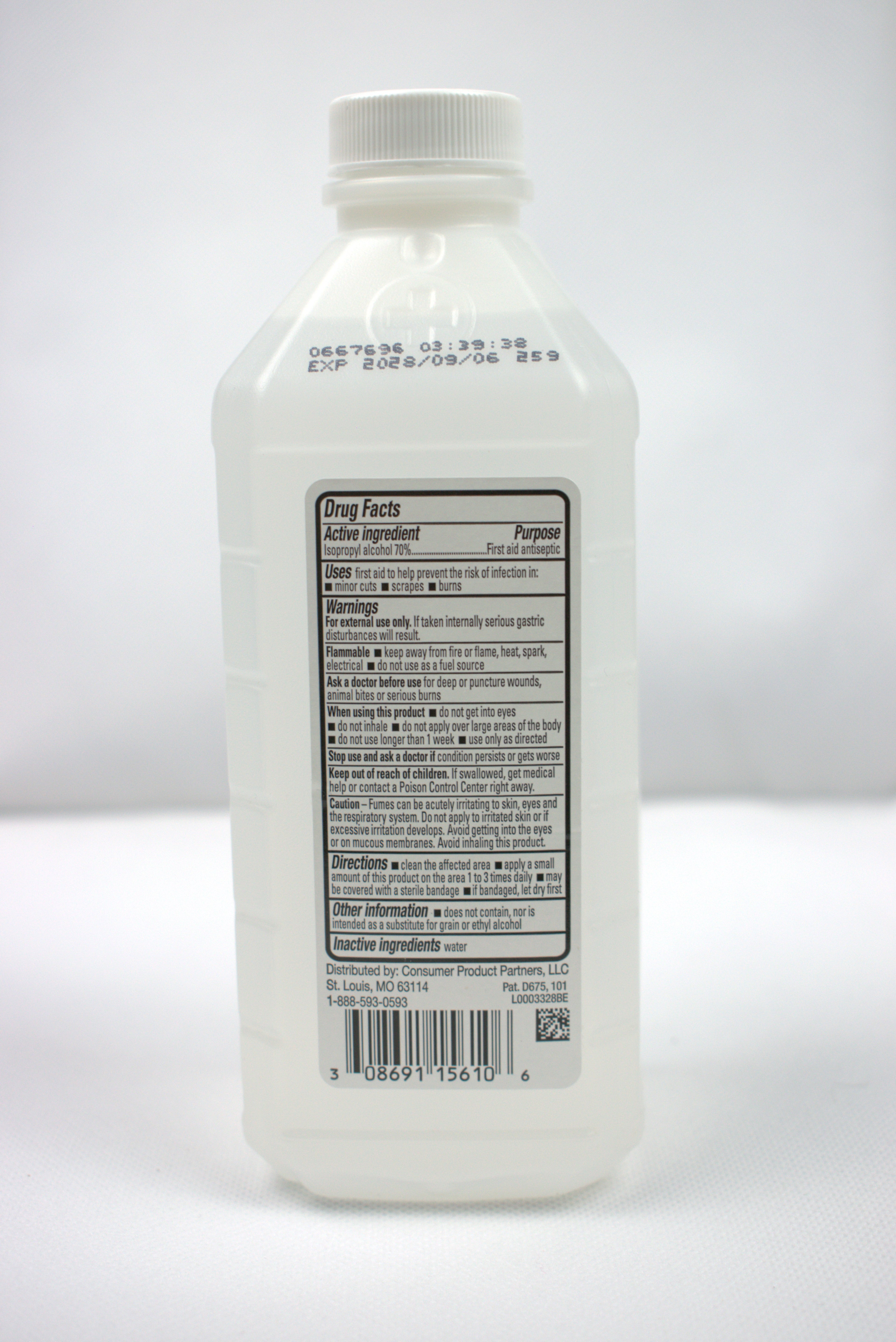 Swan 70% Isopropyl Alcohol 16 oz — Antiseptic & Disinfectant (Pack of 10)