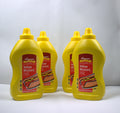 Wegmans Yellow Mustard, Smooth and Tangy 20 oz (Pack of 4)